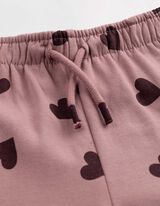Joggingbroek - 100% katoen - Lichtroze