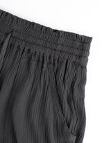 Kratke hlače - LENZING&trade; ECOVERO&trade; - tamno siva