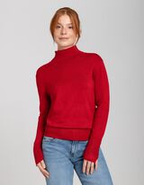 Auk&scaron;tas kaklas - tamsiai raudonas