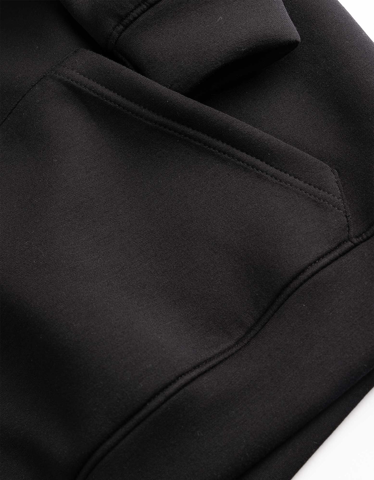 Sweatshirt - Oversized Fit - Schwarz