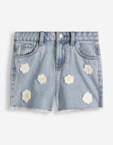 Shorts - Applikation - Hellblau