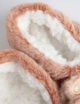 Pantofole - Suola antiscivolo - marrone chiaro