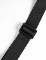 Geantă de umăr - Buzunar pentru monede cu fermoar - Negru