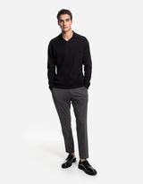 Kostiumo kelnės - Plisavimas - pilkas