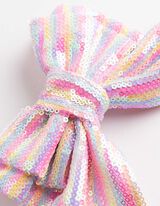 Haarklammer - Paillettenbesatz - bronzefarben