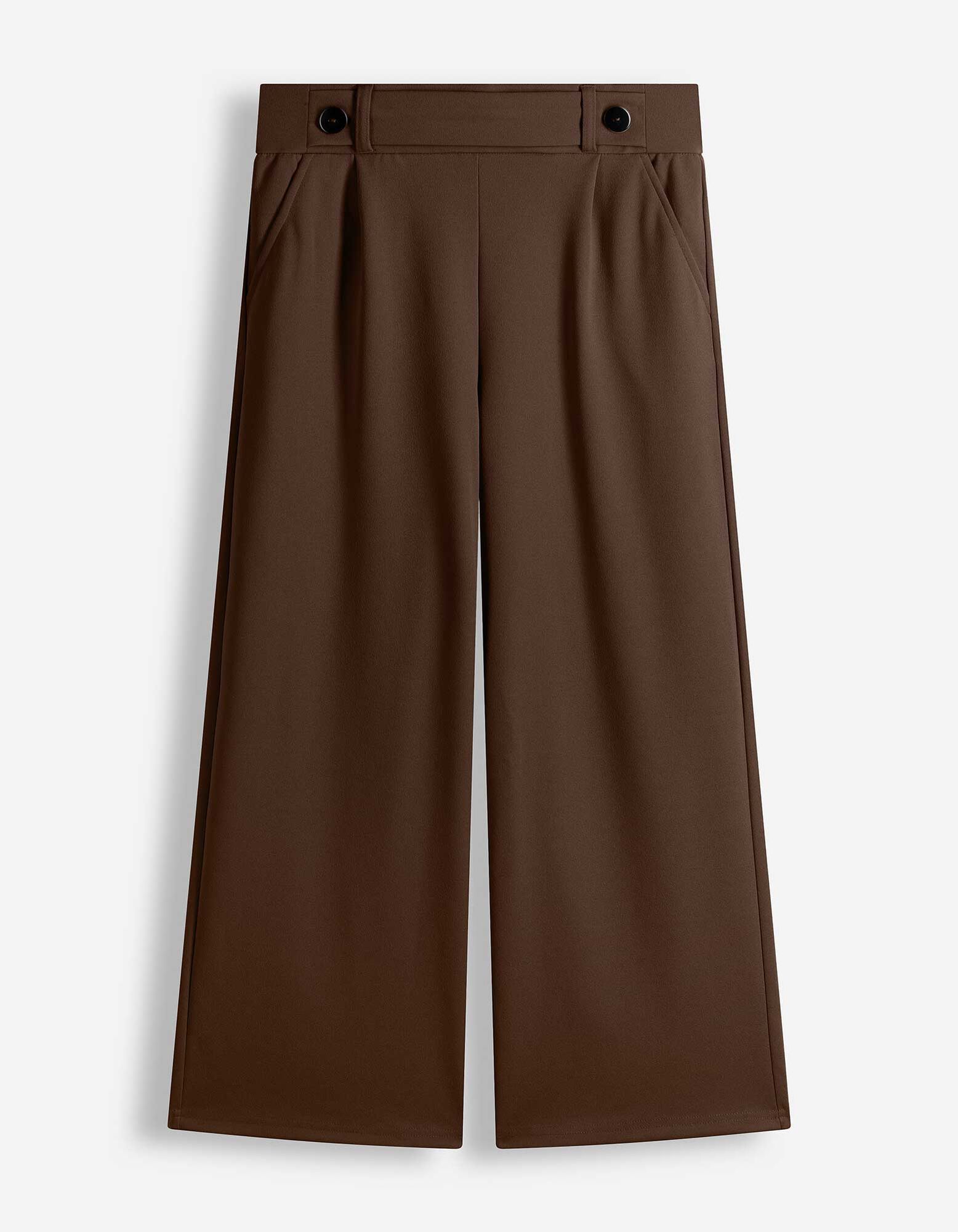 Culotte - Jogger Fit - Dunkelbraun