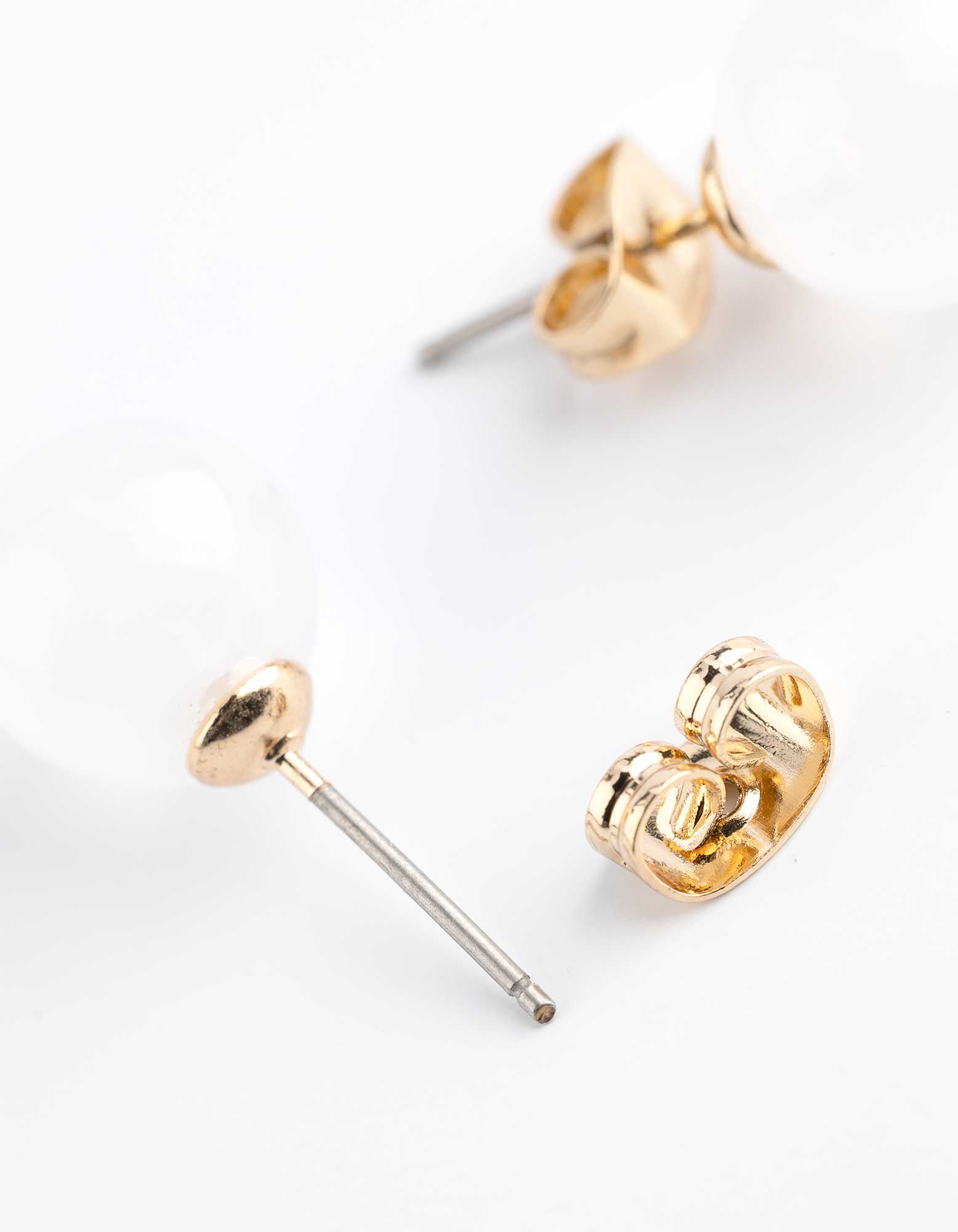 Ohrringe - wei&szlig;