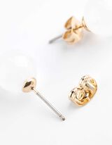 Ohrringe - wei&szlig;