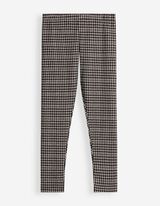 Leggings - Karomuster - Beige