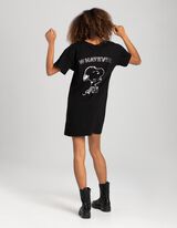 Duga majica - Print - crno