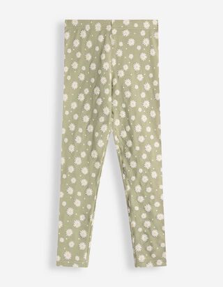 Leggings - Allover-Print - dunkelblau