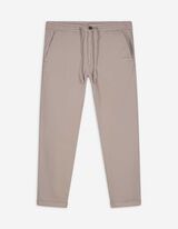 Broek - Elastische band - beige