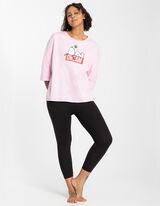 Leggings - Elastischer Bund - schwarz