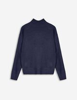 sweter - Oversized Fit - ciemny niebieski
