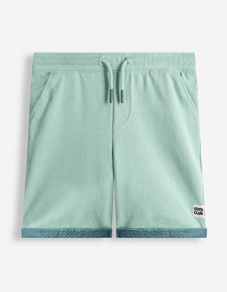 Shorts - Fixierter Beinumschlag - T&uuml;rkis
