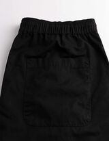 Shorts - einfarbig - Schwarz