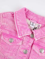 Giacca di jeans - Denim colorato - rosa fucsia