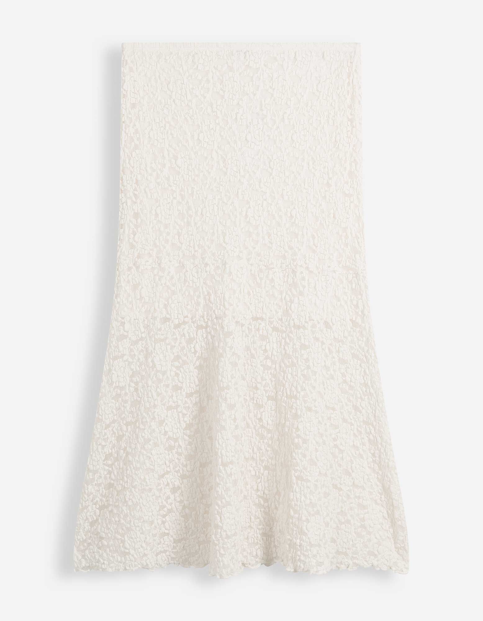Rock - Spitzenbesatz - Off-White
