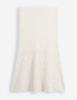 Rock - Spitzenbesatz - Off-White