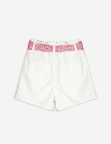 Pantaloni scurți denim - Coloured-Denim - Alb