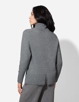 Pullover - Oversized Fit - grau