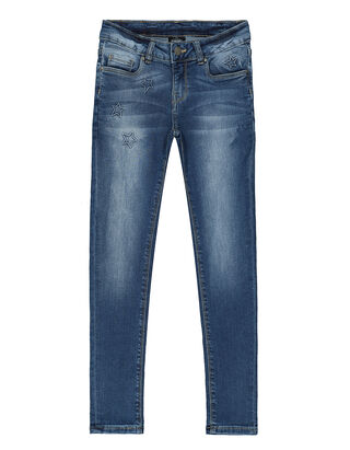 M&auml;dchen Jeans mit Stickerei