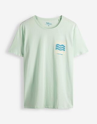 T-Shirt - Print - Mint