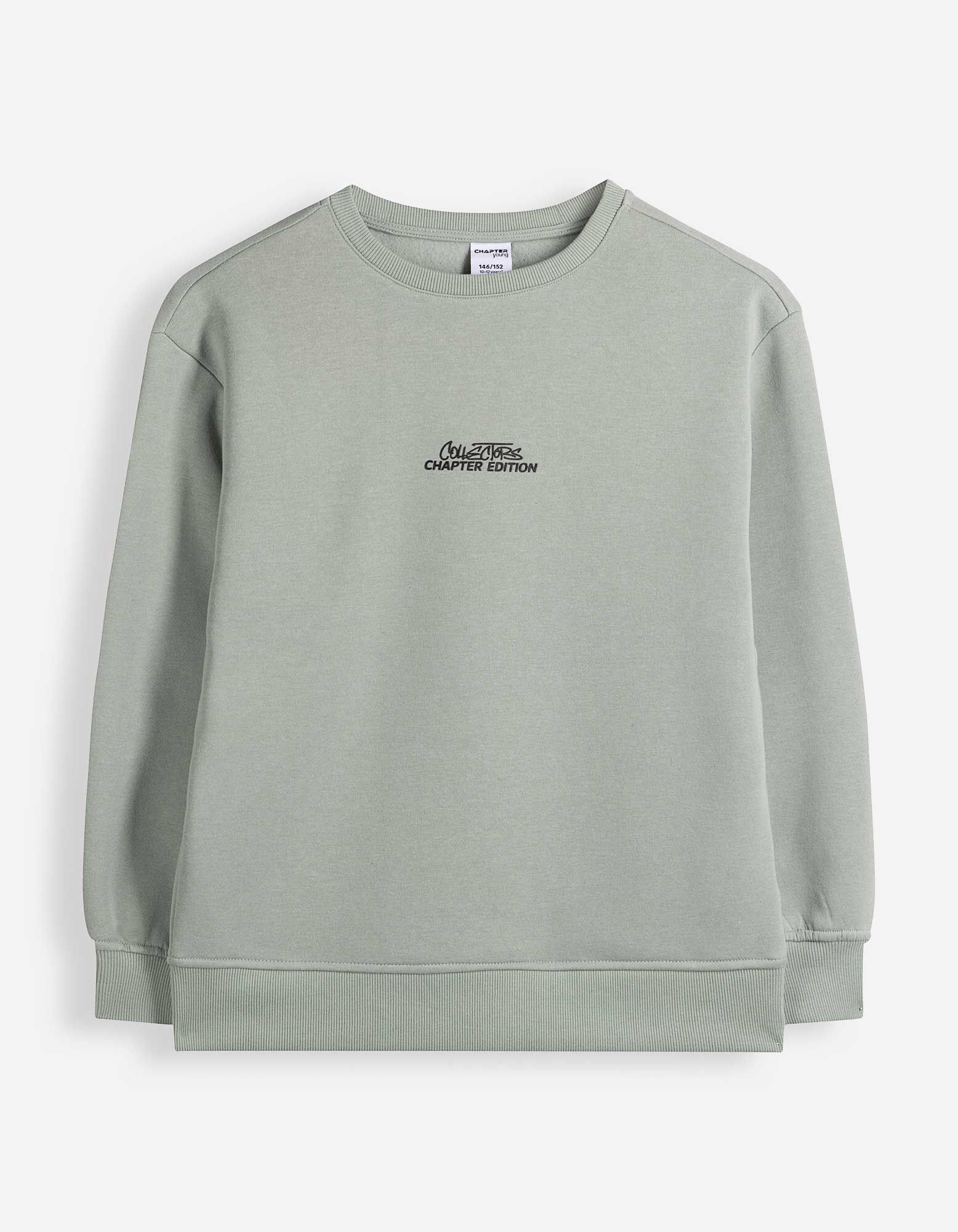 Sweatshirt - 2er-Set - Grau