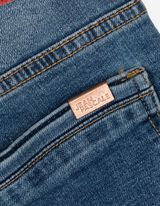 Dž&iacute;ny - Rovn&yacute; střih Straight Fit - tmave modra