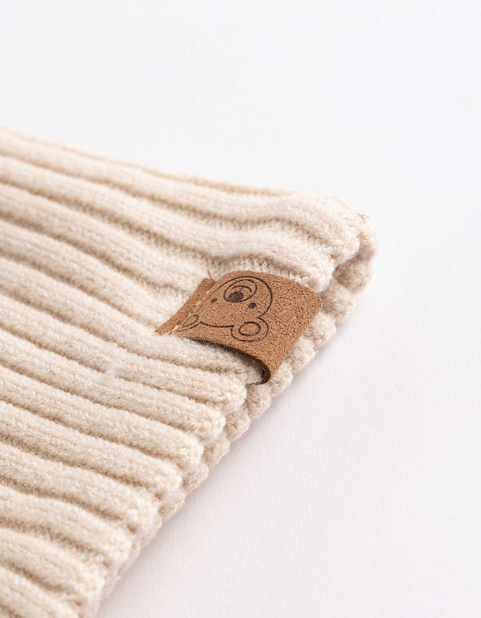 Loop-Schal - Meliert - Beige