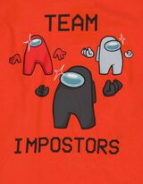 Hossz&uacute; ujj&uacute; felső - Nyomott minta - narancs