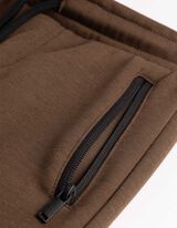 Jogginghose - Print - Braun