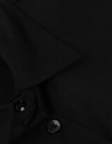 Hemd - einfarbig - schwarz