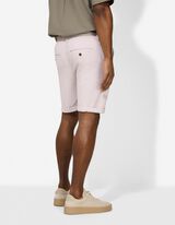 Short - Vaste pijpomslag - beige