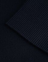Pullover - Misto viscosa - blu scuro