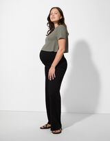 Těhotenská košile - Krátké rukávy - sv. zelena