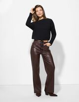 Sweatshirt - Kordel - schwarz