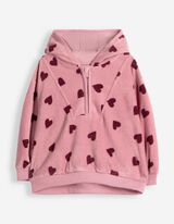 Set aus Kapuzenpullover und Hose - Fleece - Rosa
