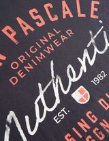 T-shirt - Stampa frontale - grigio scuro