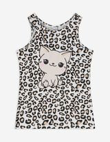Top - Print - weiß