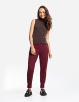 Topp - k&otilde;rge kaelus - helepruun