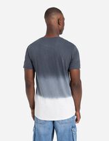 Marškinėliai - Dip Dye - tamsiai pilkas