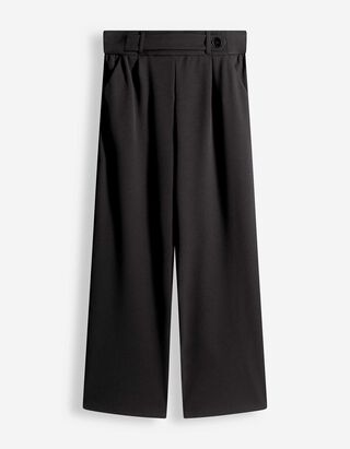 Culotte - Geweven stof - zwart