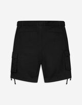 Cargoshort - Straight fit - zwart