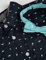 Hemd - Abnehmbare Fliege