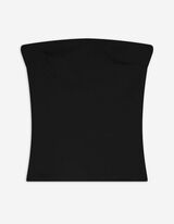 Top - Met stretch - zwart