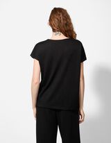 Tricot - Viscose mélangée - Noir