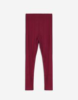 Legging - Bordázott - melyvoros
