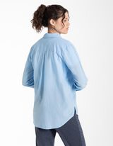 S&auml;rkpluus - Oversized Fit - helesinine