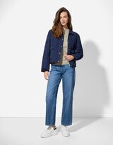 Giacca trapuntata - Coulisse in vita - blu scuro